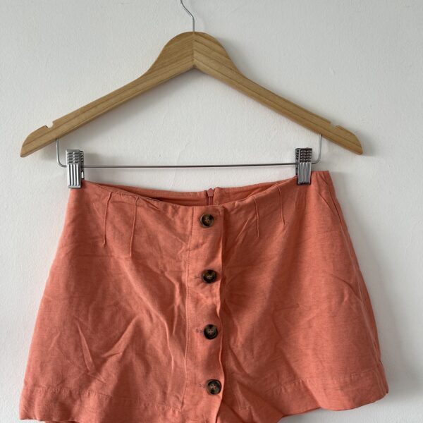 Short Saia Pêssego Afghan