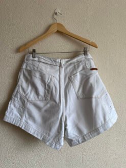 Alternative view of Short Jeans Branco com Laise