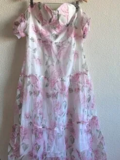 Vestido Florido Princesa