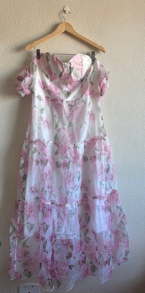 Vestido Florido Princesa