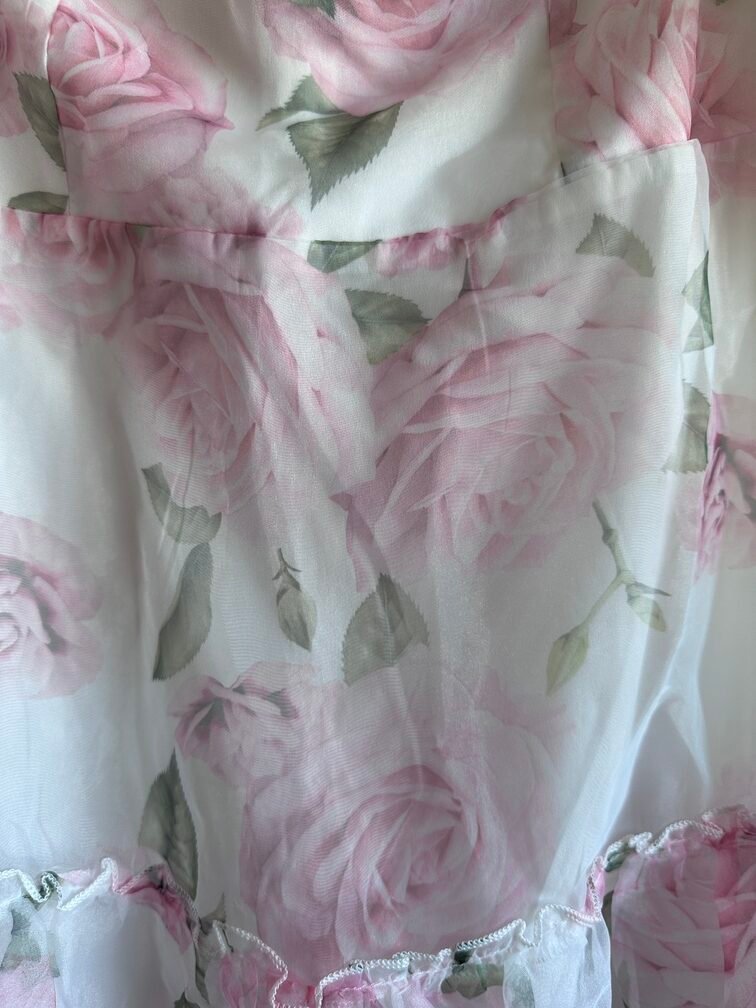 Vestido Florido Princesa - Imagem 3