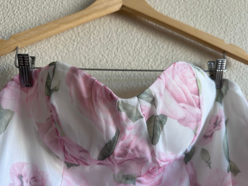 Vestido Florido Princesa - Imagem 4