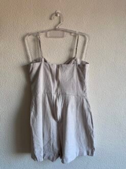 Alternative view of Macaquinho em Linho Marfim