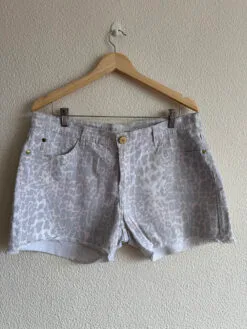 Short Animal Print Chifon