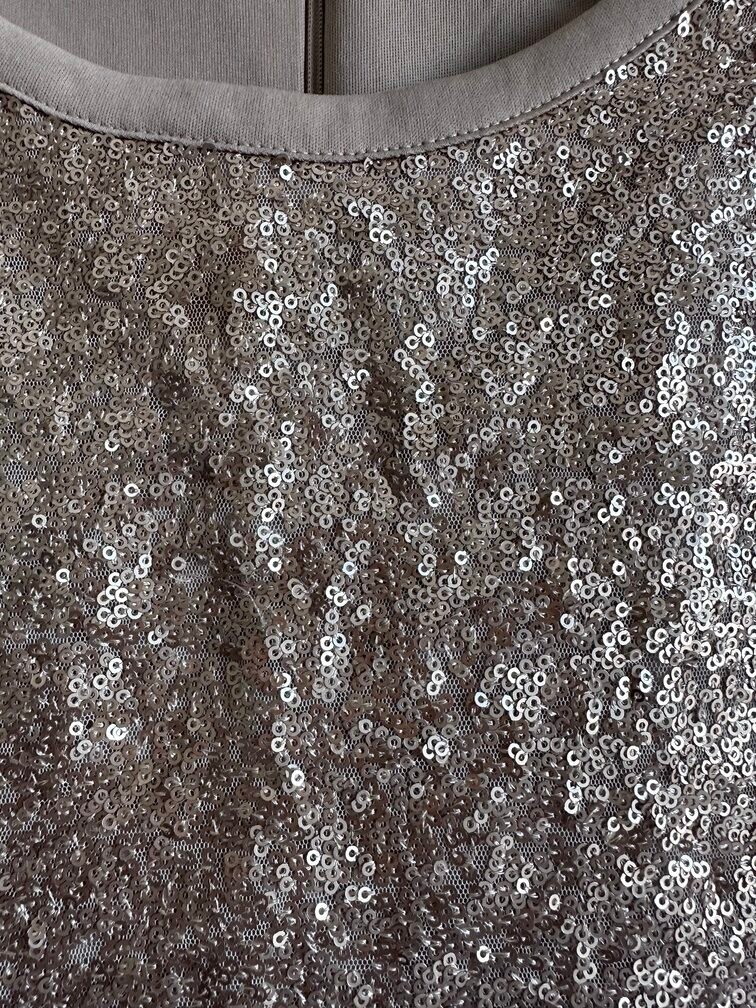 Vestido de Paetês Dourados - Imagem 4