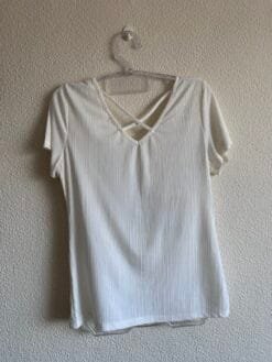 Alternative view of Blusa Offwhite com Brilhos