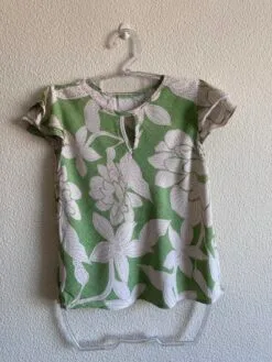 Blusa Estampada com Verde