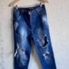 Calça Jeans Destroyed