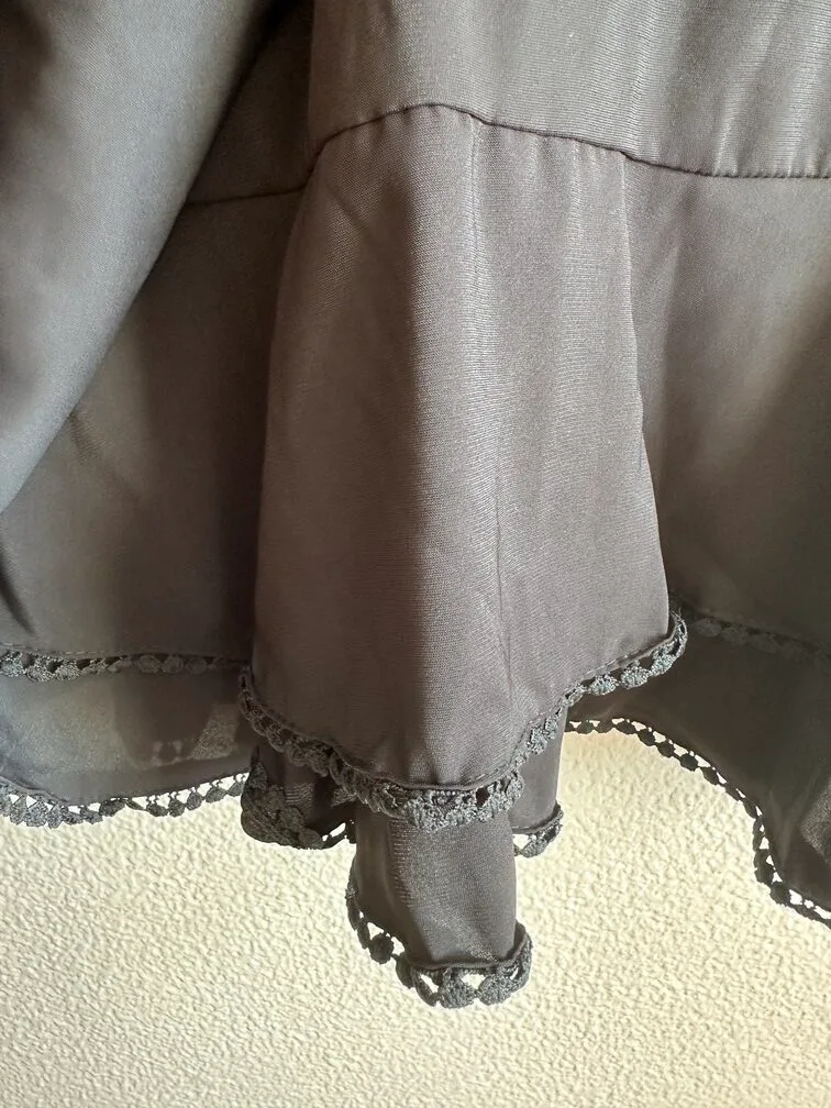 Vestido Preto Transpassado - Imagem 4