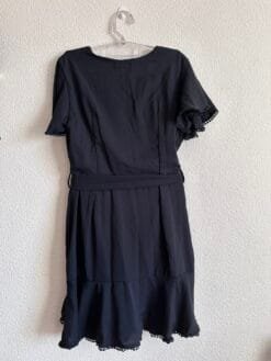 Alternative view of Vestido Preto Transpassado
