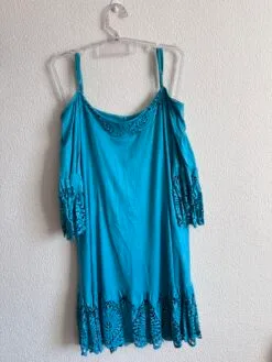 Vestido Azul Petróleo