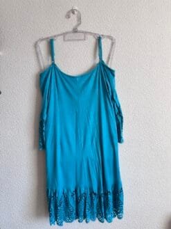 Alternative view of Vestido Azul Petróleo